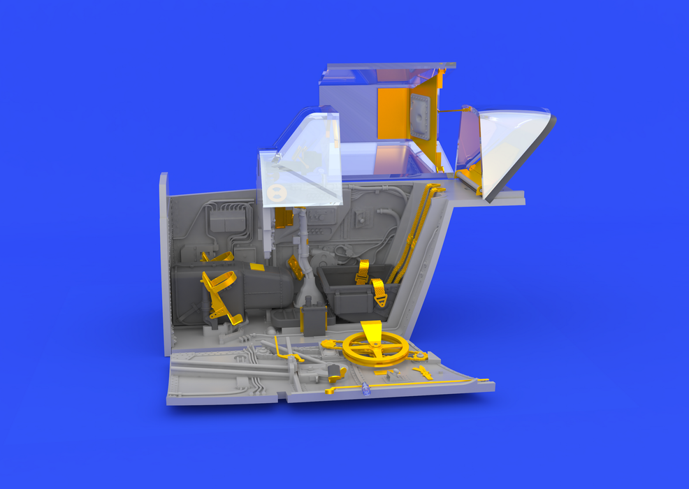 Cockpit Eduard 632022 Bf 109G-6 au 1/32 (Revel) – Bild 2