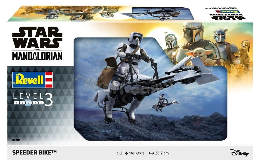 Revell 06786 Motojet - Le Mandalorien 1/12 – image 2