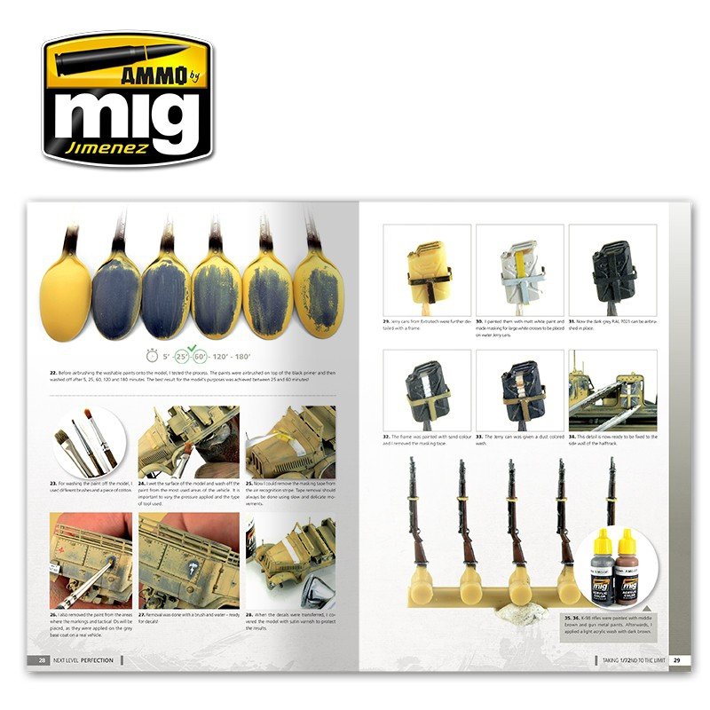 Ammo of Mig Jimenez 6122 NEXT LEVEL : PERFECTION - Faire passer l&amp;#39;échelle 1/72 au niveau supérieur (Anglais) – Bild 9