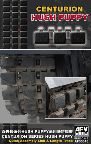 AFV Club 35345 Centurion Series HUSH Puppy Chenille à assemblage rapide et longueur réglable 1/35