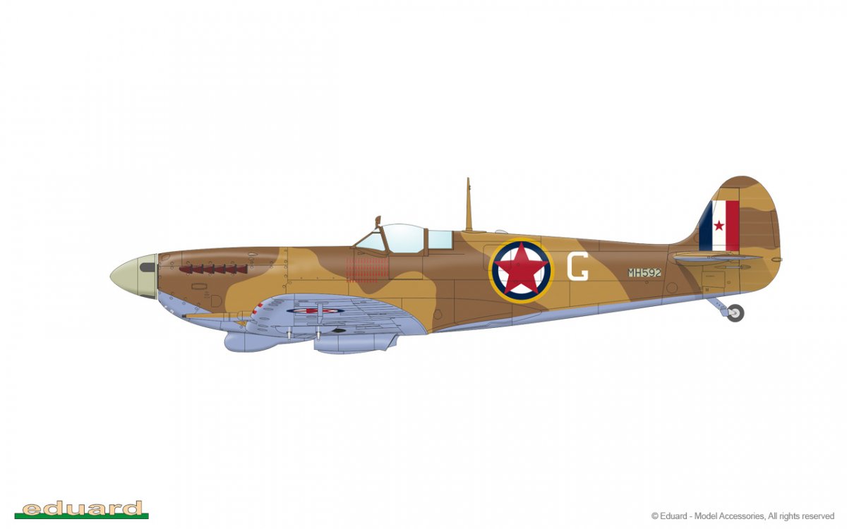 Eduard 82126 Spitfire Mk. Vc TROP 1/48 – Bild 8