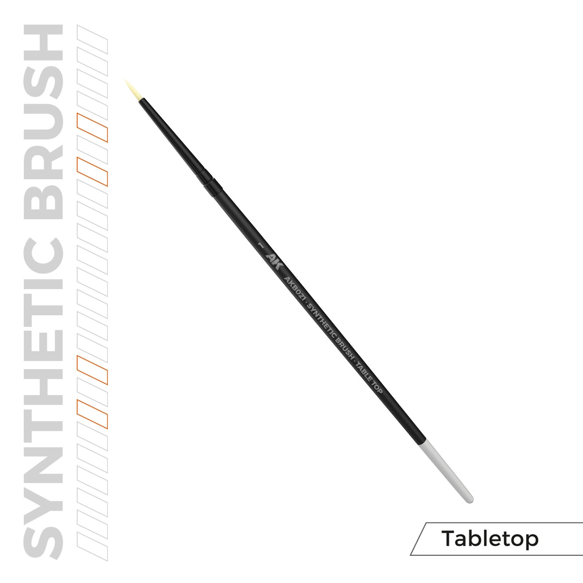 AK Interactive AKB021 AK SYNTHETIC TABLETOP BRUSH – 1 – zdjęcie 3