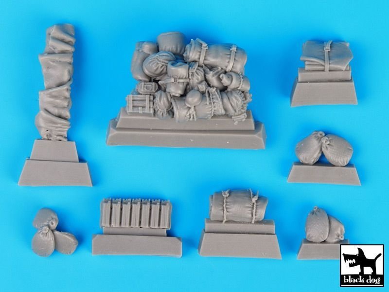 Ensemble d&amp;#39;accessoires Black Dog T72037 pour char allemand Pz.Kpw III Ausf.N DAK au 1/72 (Dragon) – image 6