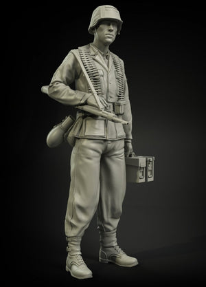 Panzer Art FI35-040 Waffen-SS MG-42 porte-munitions 1/35 – image 2