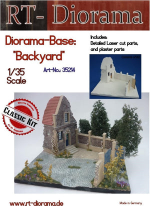 RT-Diorama 35214 Socle de diorama : « Jardin » 1/35