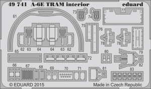 Intérieur du tram A-6E Eduard 49741 HOBBY BOSS 1/48 – immagine 2