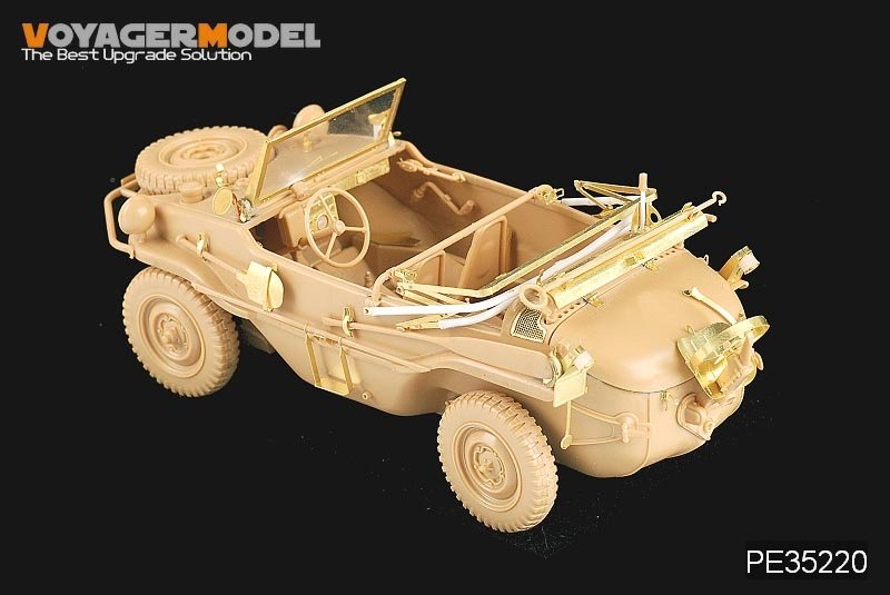Maquette Voyager PE35220 Schwimmwagan allemand type 166 de la Seconde Guerre mondiale pour TAMIYA 35224 1/35 – Bild 3