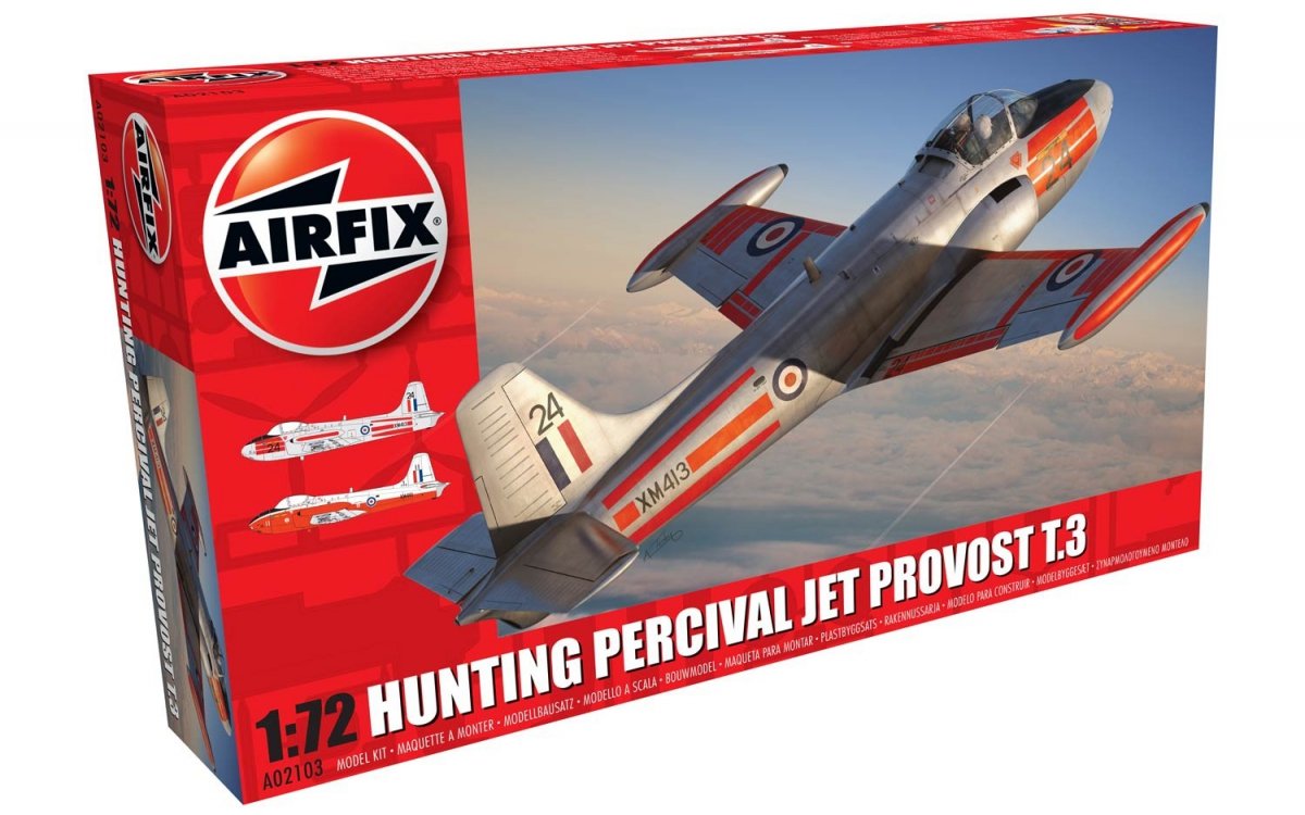 Airfix 02103 Chasse Percival Jet Provost T.3/T.3a 1/72