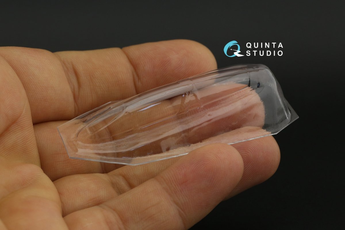 Quinta Studio QC72032 F-4J verrière transparente sous vide (Academy) 1/72 – image 3