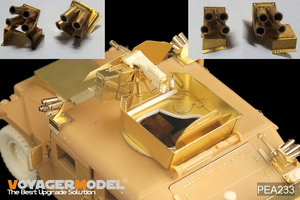 Déchargeur de fumée Voyager modèle PEA233 pour Humvee moderne (16 pièces) (GP) 1/35 – immagine 2