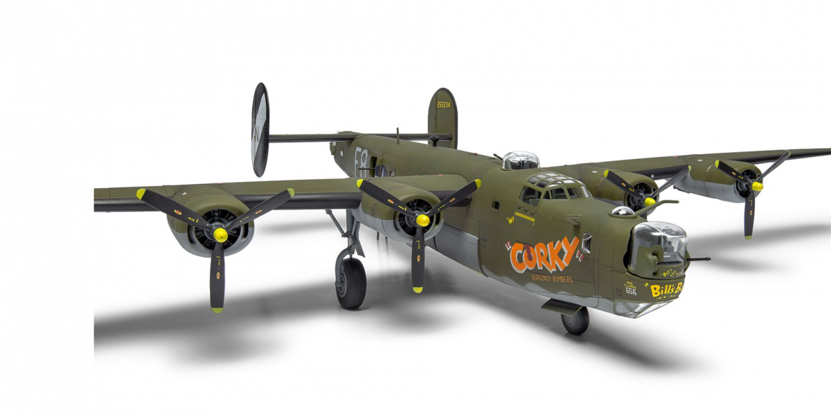 Airfix 09010 Consolidated B-24H Liberator 1/72 – zdjęcie 4