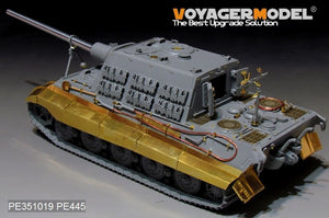 Maquette Voyager PE351019 Jagdtiger allemand de la Seconde Guerre mondiale (modèle de base) pour TAKOM 8001 au 1/35  – immagine 4
