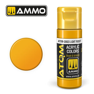 Ampoil Mig Jimenez 20023 ATOM COLOR Rouille claire 20 ml
