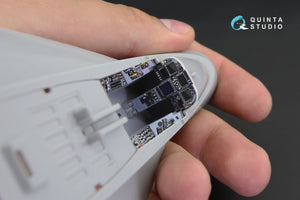 Intérieur imprimé en 3D et coloré sur papier décalcomanie Quinta Studio QD32080 F/A-18E (pour maquette Trumpeter) 1/32 – image 10
