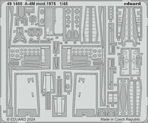 Ensemble de détails Eduard BIG49435 A-4M Mod. 1975 pour maquette Magic Factory au 1/48 – Bild 4