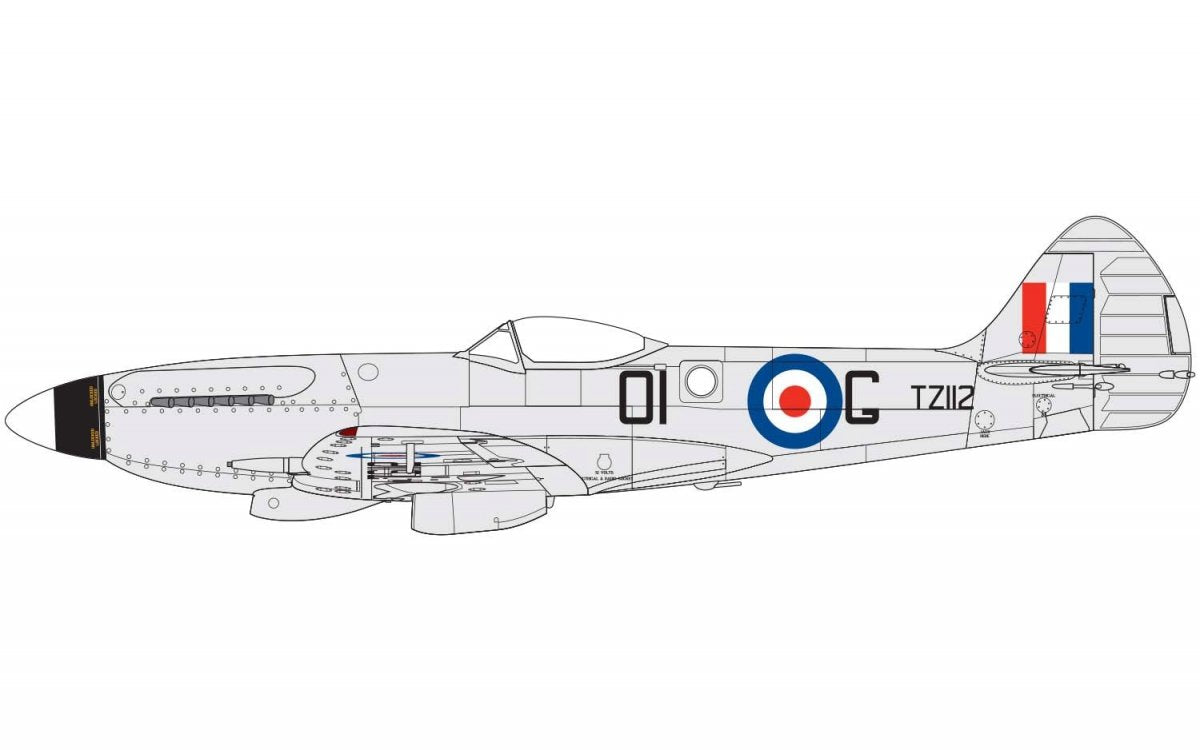 Airfix 05135 Supermarine Spitfire FR Mk.XIV 1/48 – image 5