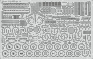 Eduard 53293 USS Missouri BB-63 partie 2 HOBBY BOSS 1/350