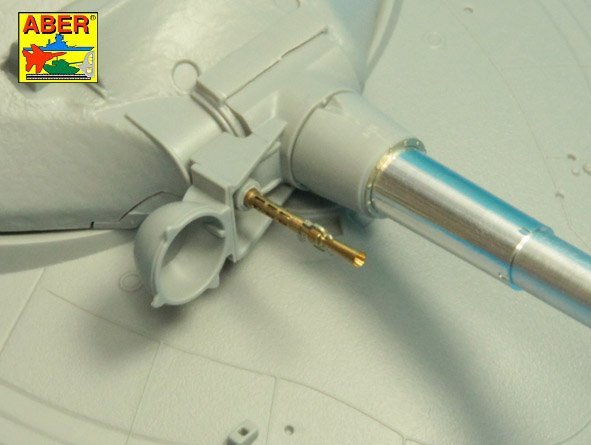 Armement Aber 35L-220 pour char lourd soviétique OBJECT 279 1x130mm, 2x14.5mm (1/35) – image 9