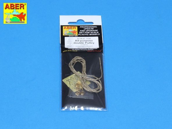Aber R-09n All-purpose double Pulley x2 pcs. – zdjęcie 6