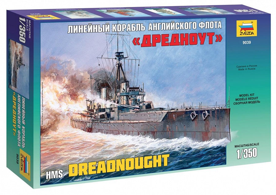 Zvezda 9039 Cuirassé Dreadnought (1/350)
