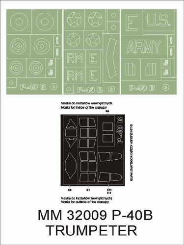 Montex MM32009 P-40 B TROMPETTE
