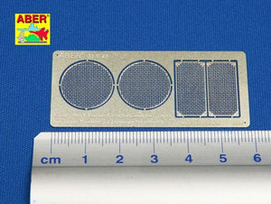Aber 35G23 Grilles pour canon automoteur allemand Geschützwagen Tiger für 17cm Kanone 72 (1/35) – immagine 2
