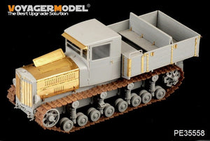 Tracteur d&amp;#39;artillerie soviétique Komintern de la Seconde Guerre mondiale, modèle Voyager PE35558, pour TRUMPETER 05540, échelle 1/35 – Bild 2