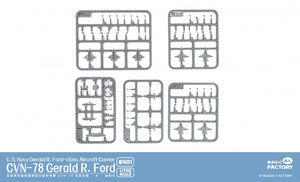 Magic Factory 6401 USS Gerald R. Ford (CVN-78) - Porte-avions de classe Gerald R. Ford de l&amp;#39;US Navy, échelle 1/700 – immagine 4