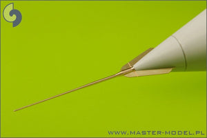 Master AM-48-075 SAAB JAS 39 Gripen - Tubes Pitot et sondes d&amp;#39;angle d&amp;#39;attaque (1/48) – Bild 2
