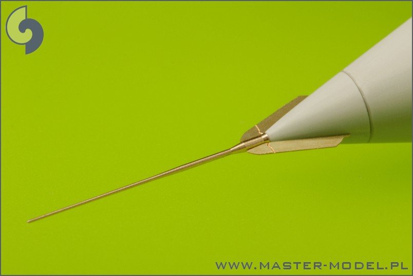Master AM-48-075 SAAB JAS 39 Gripen - Tubes Pitot et sondes d&amp;#39;angle d&amp;#39;attaque (1/48) – Bild 2