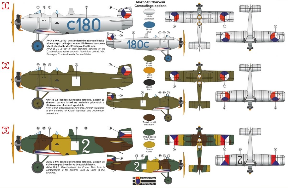 Kovozavody Prostejov KPM4818 Avia BH-9 „Boska“ 1/48 – image 2