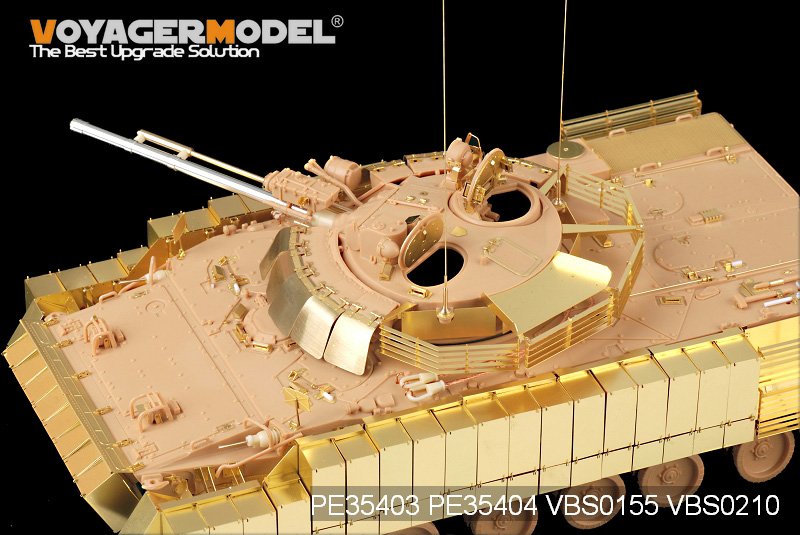 Maquette Voyager PE35403 BMP-3 MICV russe moderne avec blindage à lames pour TRUMPETER 00365 1/35 – imagen 14