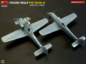 MiniArt 48048 FOCKE-WULF FW 190D-9. MIMETALL PROD. ADVANCED KIT 1/48