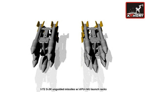 Maquette Armory Models ACA7273 Missiles non guidés S-3K avec rack APU-14U 1/72 – Bild 2