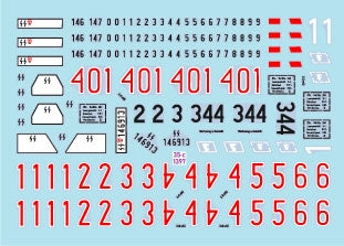 Star Decals 35-C1397 Frundsberg 2. 10. SS-Panzer Division. Versions SdKfz 250 NEU. SdKfz 250/1, SdKfz 250/3, SdKfz 250/7 1/35  – image 2