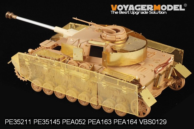 Voyager modèle PE35211 WWII allemand Pz.Kpfw.IV Ausf.J pour TAMIYA 35181 1/35 – Bild 3