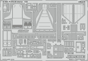 Intérieur du P-47D-20 Eduard 32943 au 1/32 TRUMPETER – immagine 2