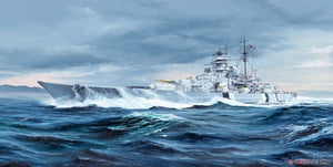 Trumpeter 05358 Cuirassé allemand Bismarck 1/350