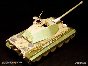 Ensemble de photodécoupe Voyager Model VPE48027 pour Porsche KING TIGER (pour TAMIYA32539) 1/48 – image 2