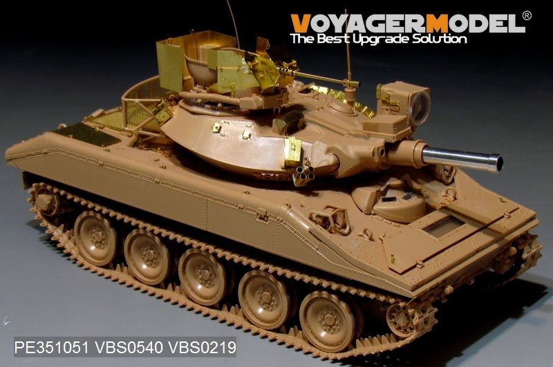 Maquette Voyager PE351051 Char aéroporté américain moderne M551A1 Sheridan pour RFM 5020 1/35 – imagen 5