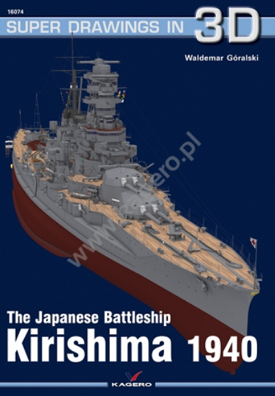 Kagero 16074 Le cuirassé japonais Kirishima 1940 FR