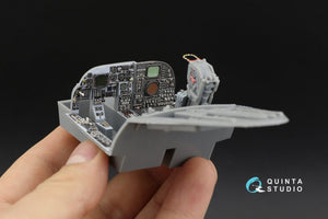 Intérieur imprimé en 3D et coloré sur papier décalcomanie Quinta Studio QD32107 A-6E TRAM Intruder (Trumpeter) 1/32 – image 8