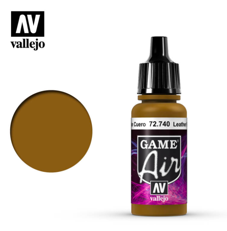 Vallejo 72740 GAir - Cuir Brun Mat 17ml