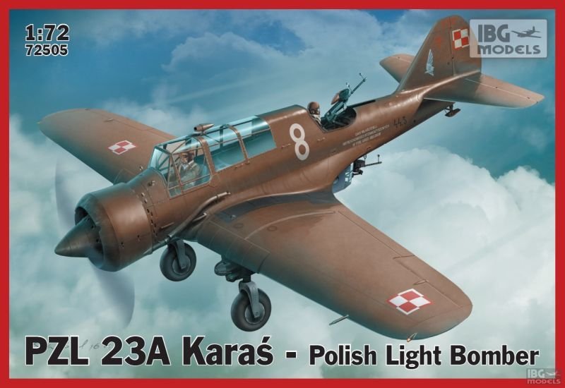 IBG 72505 PZL 23A Karaś Bombardier léger polonais (1/72)