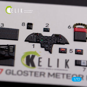 Décalcomanies 3D intérieures KELIK K72077 pour maquette Airfix Gloster Meteor F.8 au 1/72 – Bild 5