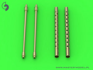 Canons de mitrailleuse d&amp;#39;avion Browning M2 Master AM-24-017, calibre .50 (12,7 mm) (2 pièces), échelle 1/24 – image 2