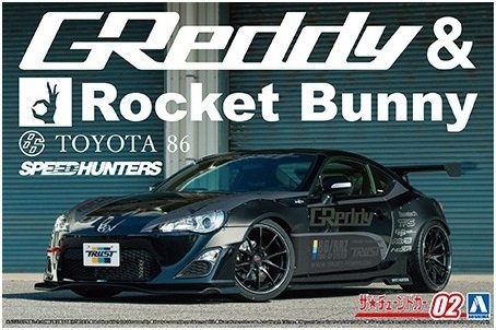 Aoshima 06187 Toyota 86 '12 GReddy&amp;Rocket Bunny Volk Racing Ver. (Toyota) 1/24 