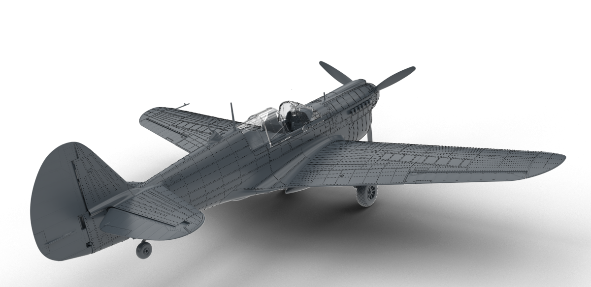 Eduard R0025 P-40N WARHAWK ROYAL CLASS DOUBLE COMBO 1/48 – Bild 2