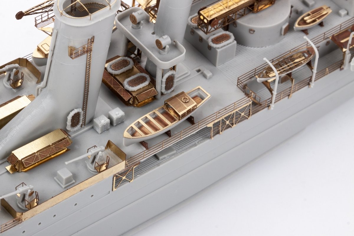 Eduard 53266 Rambardes du HMS York TRUMPETER 1/350 – imagen 11
