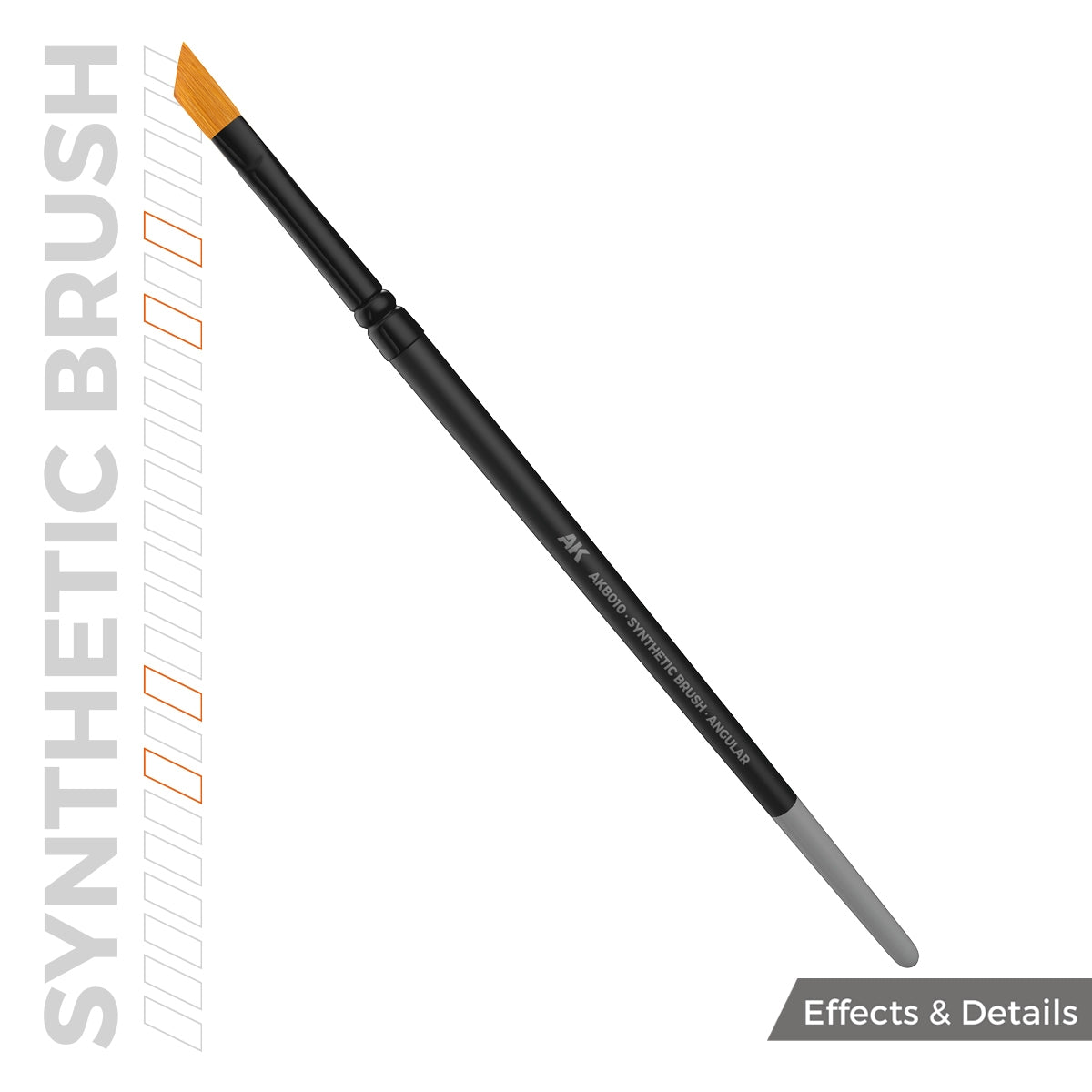 AK Interactive AKB010 AK BROSSE SYNTHÉTIQUE – ANGULAIRE – image 3